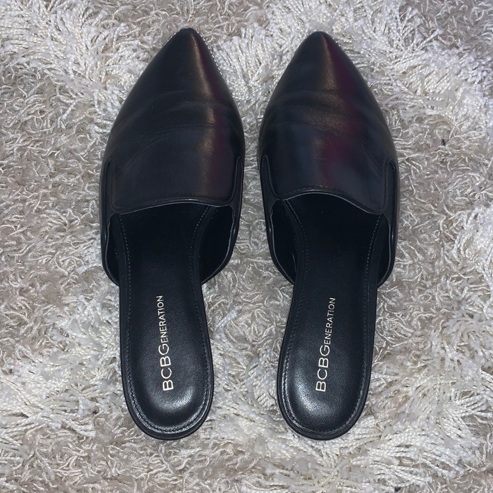 BCBG mules